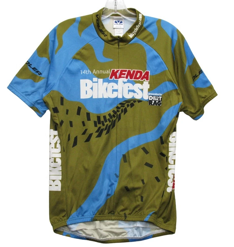 voler kenda bikefest camo racing cycling shirt