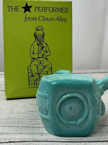 Mosser Glass Clown Alley The Performer The EndOhio 1982 con caja de 3 3/8 en vidrio de escoria - Imagen 7 de 7