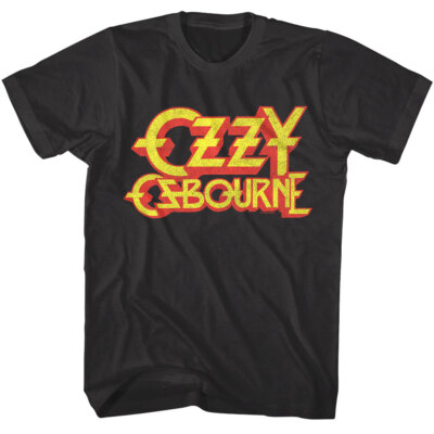 Ozzy Osbourne Vintage Logo Men's T Shirt | eBay