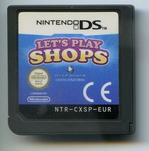 X1454-VIDEOJUEGO NINTENDO DS LET´S PLAY SHOPS