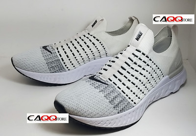 NEW NIKE PHANTOM REACT RUN FK2 FLYKNIT = SIZE 11.5 MEN RUNNING SHOES DV2139-100