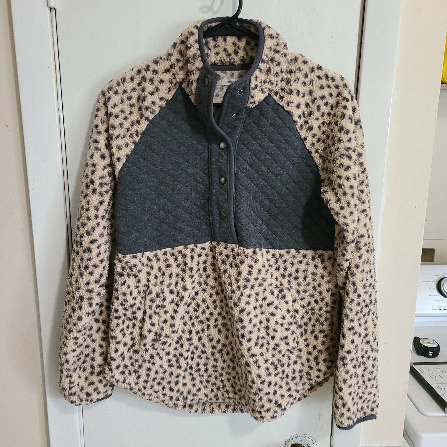 Veste Réversible Femme Fox Riders – Léopard Et Lime – Taille L – Quiltée Sans Manches