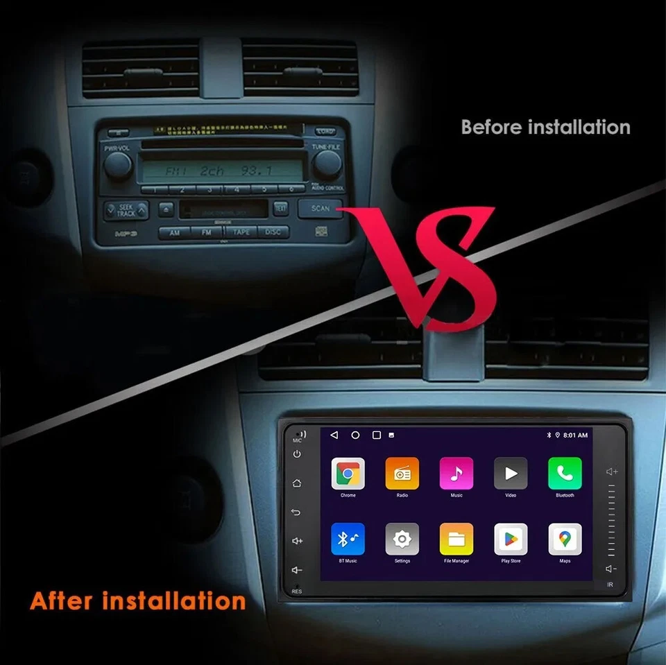 For Toyota Solara 2004-2008 Android13 Carplay Car Stereo Radio GPS Navi WIFI Foto 3 de 4