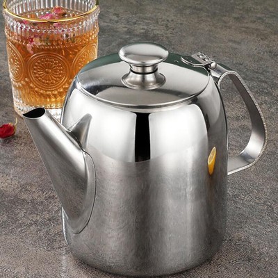  Steel Infuser Teapot Blooming Ounce Restaurant Kettle Multipurpose