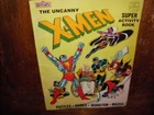 VINTAGE UNCANNY X-MEN ACTIVITY BOOK SUPER HEROES RARE MARVEL 3 PGS. USED VF 1983