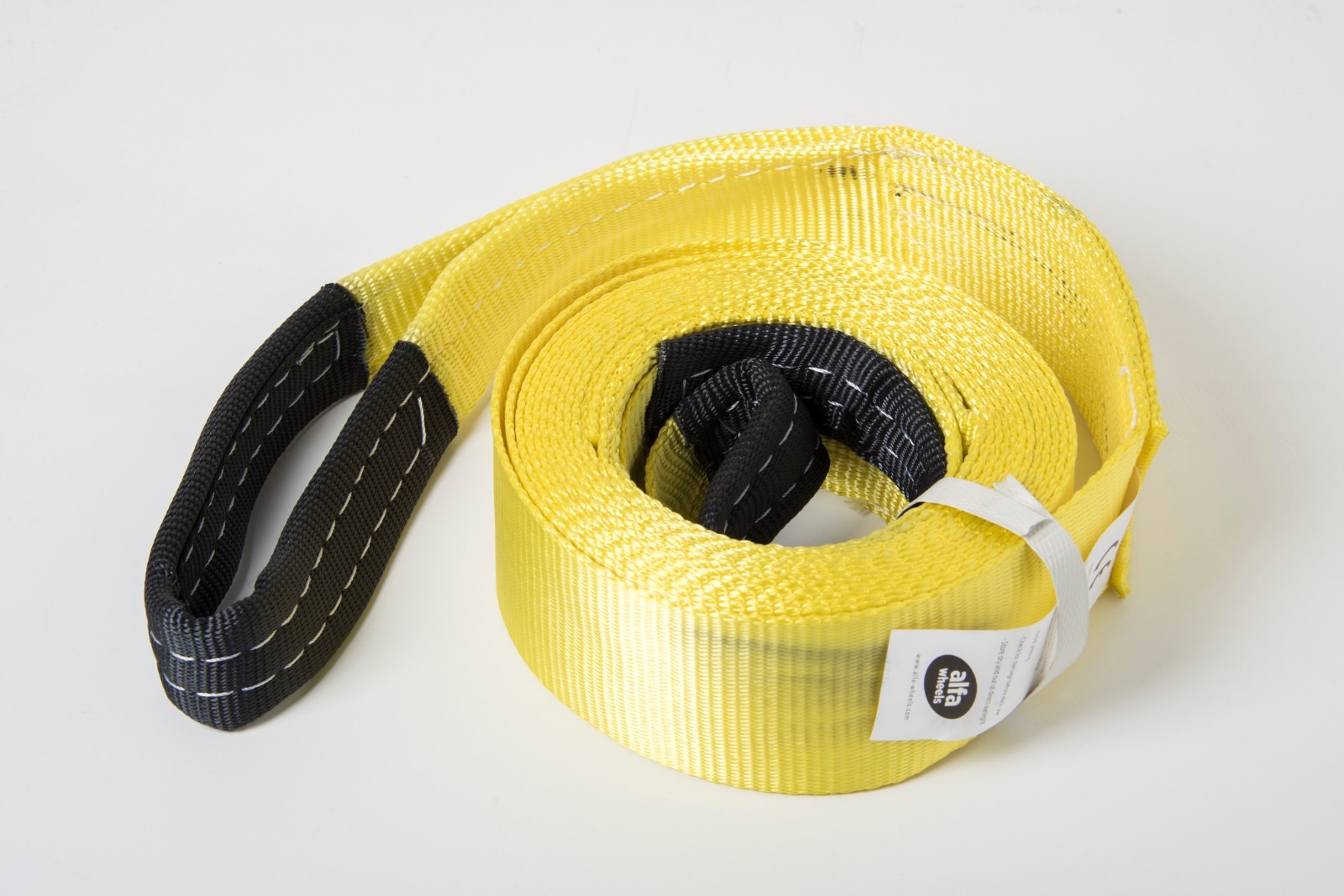 3" 6.5 TON YELLOW Tow Strap 20 ft 3x20 winch sling offroad ATV UTV