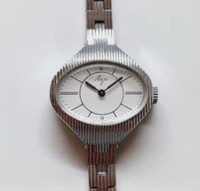 Perfect Retro Vintage USSR Hand-Winding Mechanical Ladies Watch Uhr-Reloj-Montre