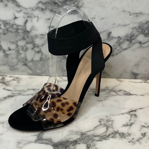 gianvito rossi plexi black suede
