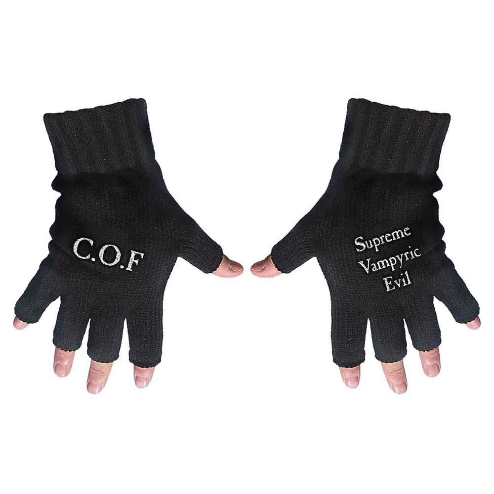 Gants sans doigts Cradle Of Filth 'Supreme Vampyric Evil'   NEUF OFFICIEL