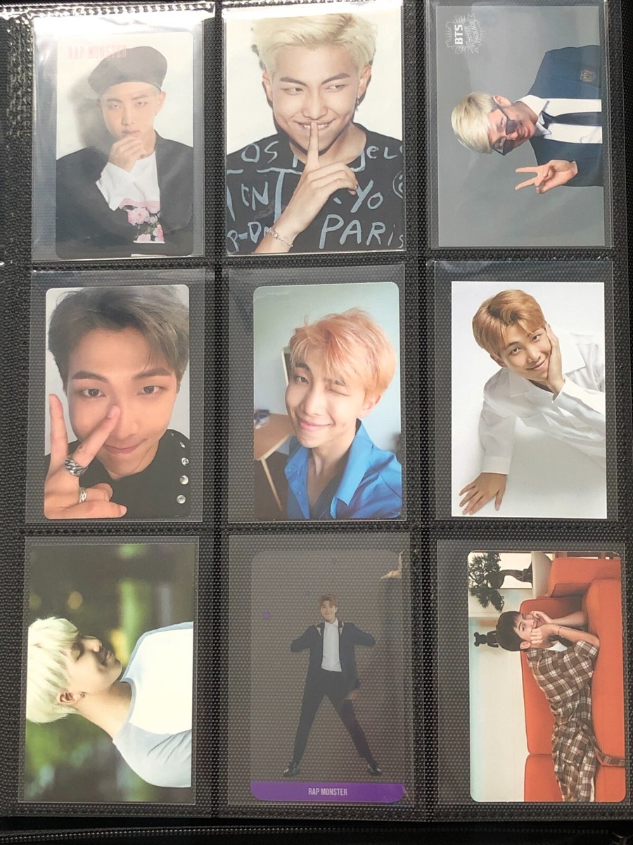 BTS RM Namjoon Official Photocard Album DVD Airplane Muster