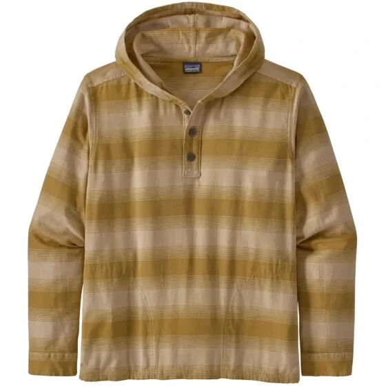Patagonia Horizon Ombre Mulch Brown Fjord lightweight flannel