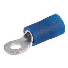Image of TruConnect EBR3 Blue 3mm Ring Terminal Pack of 100