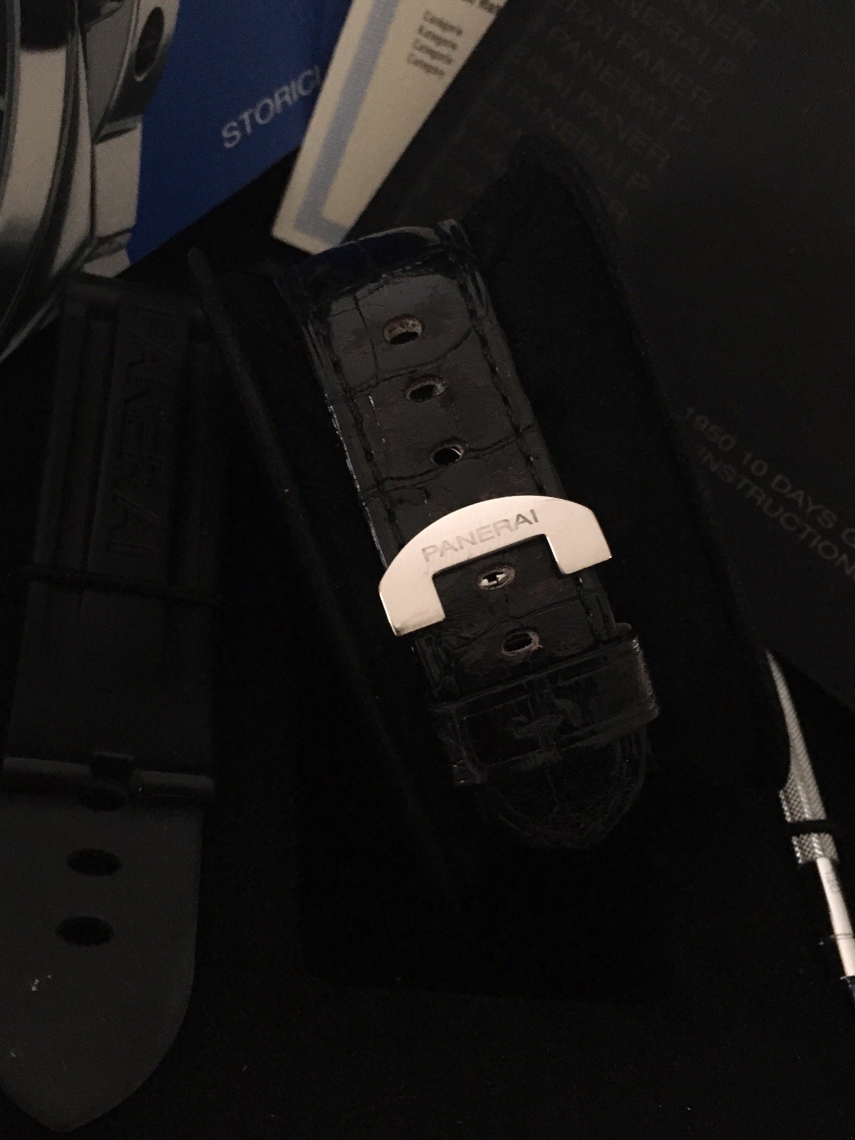 Rare Limited Edition Panerai Luminor PAM 130 Factory Diamonds ~100 Made - Image 5