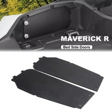For Can-Am Maverick R 2024 Bed Side Door Compartment Cover UTV Black Side Panel