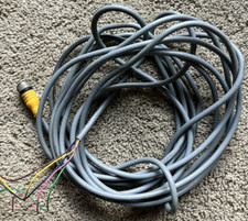 Lot of 2 - Turck U5311-53 Cable RKC 8T-6 Cable 8 pin 21 feet