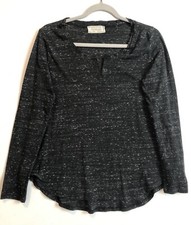 Sinuous Sweater Women's S Gray Pullover Round Neck Lightweight Made in USA