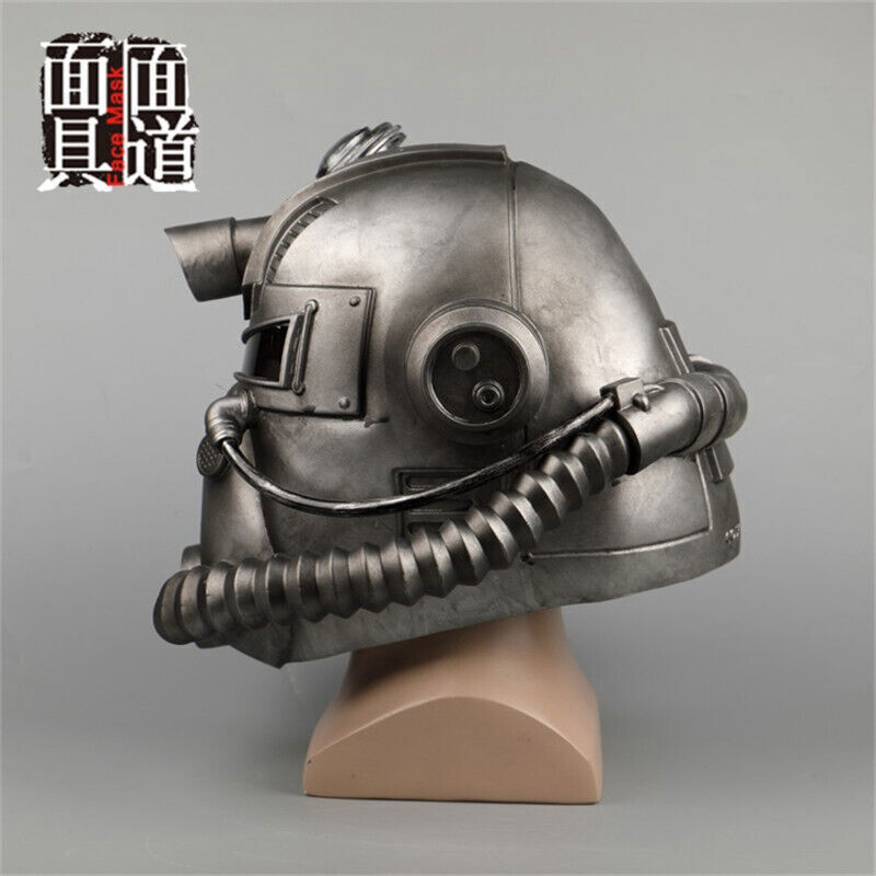 Power Armor Helmet Fallout Soldier Soft PVC Mask Replica Wearable