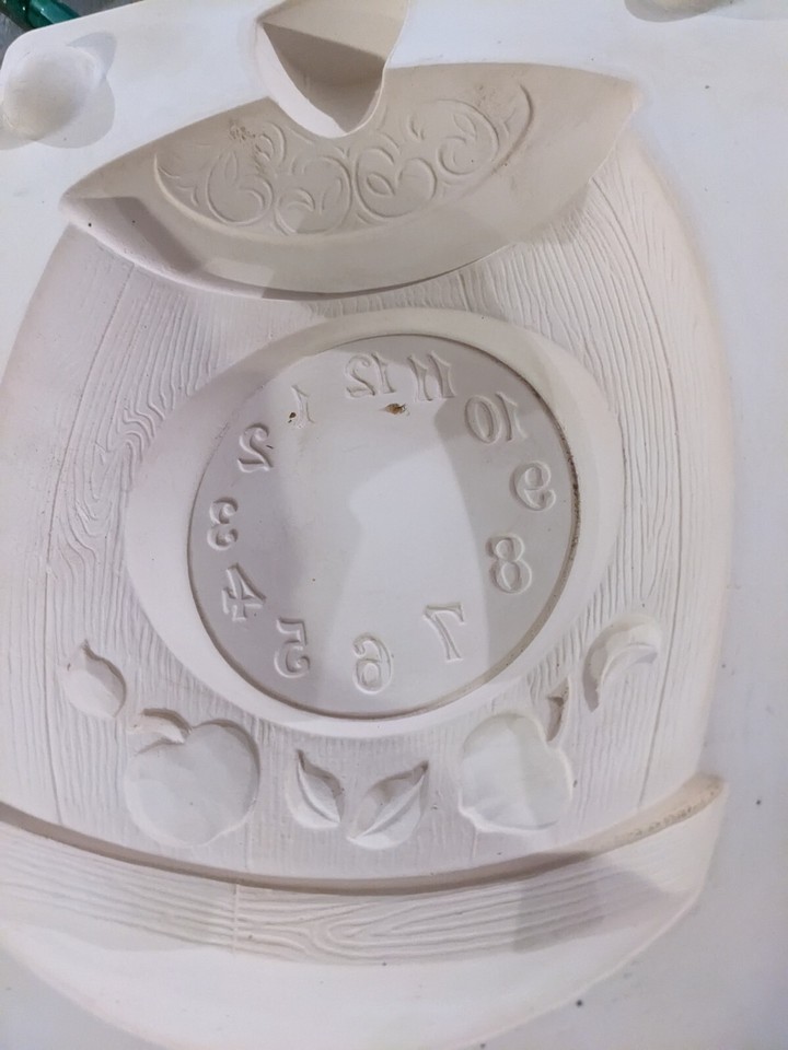 Cookie Jar Style Clock Vintage Slip Casting Ceramic Mold eBay