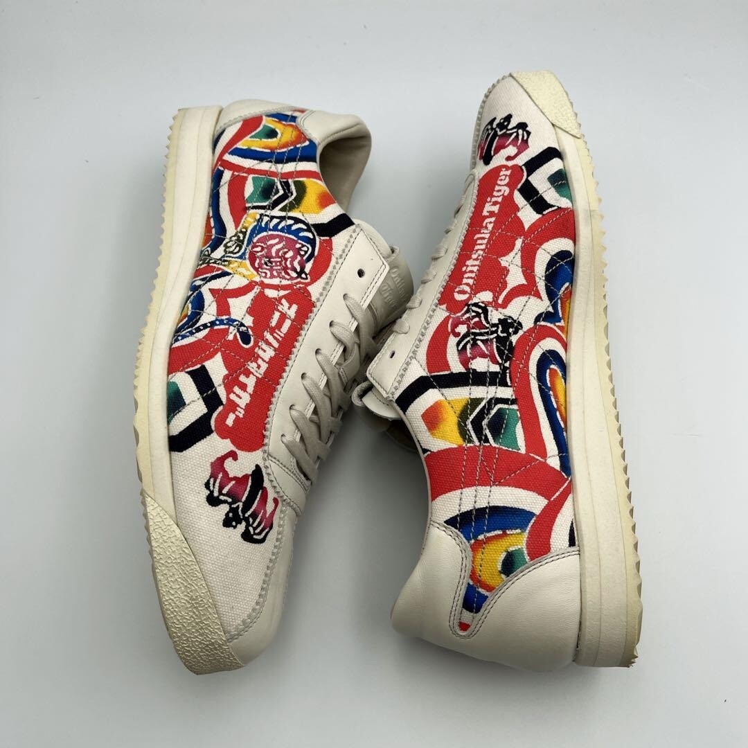 [すぐにお届け] Onitsuka Tiger TIGER CORSAIR DELUXE Onitsuka TIGER CORSAIR DELUXE – Multicolor Lace-Up Sneakers