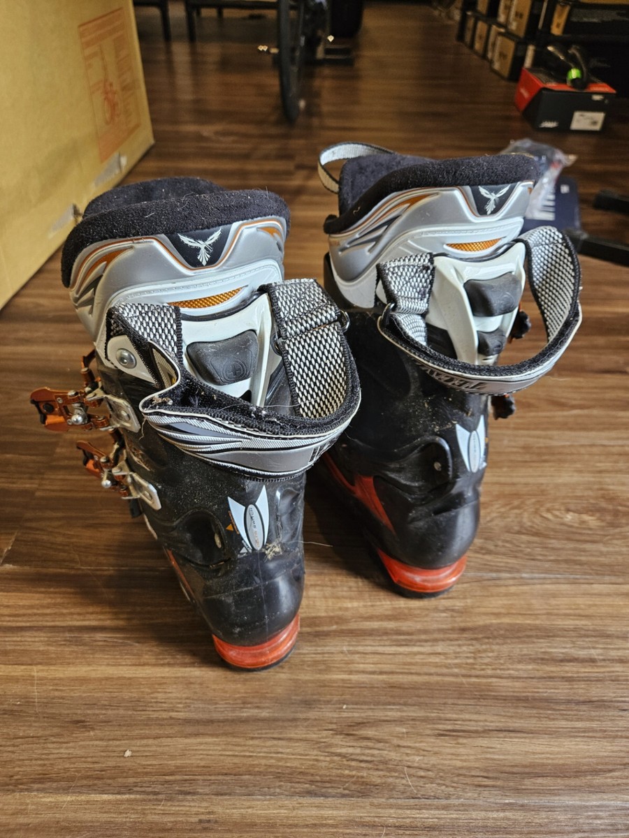 スキー 27-27.5 TECNICA PHNX 12 Tecnica Men's Phoenix 12 Air Shell Ski Boots, 27.5, Orange
