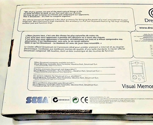 Keyboard | SEGA: Dreamcast (1999) | White | Computer | Gaming | PC | Wired | - Picture 8 of 24