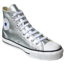 Converse Chucks EU 36 3,5 Weiß Silber Leder TAYLOR ALL STAR Limited Edition 1V19