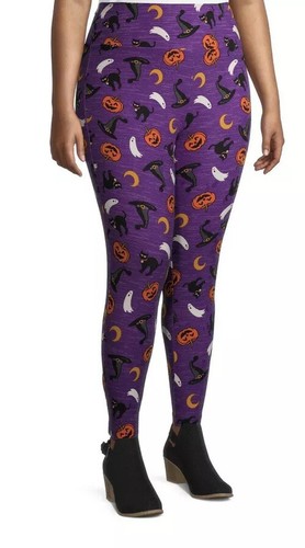 Purple Halloween Terra \u0026 Sky Leggings 