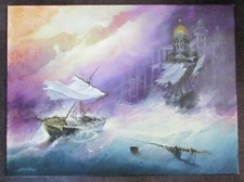 LUIS DENNIS GALLARDO CASTRO PAINTING THE TEMPEST STORM