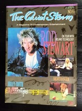 1989 Rod Stewart Axl Rose Poison Roy Orbison Night Ranger Magazine Book MEGARARE