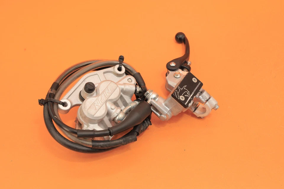 15-16 KX250F KX 250F 2016 soporte de pinza de freno delantero cilindro maestro palanca ARC Foto 2 de 4