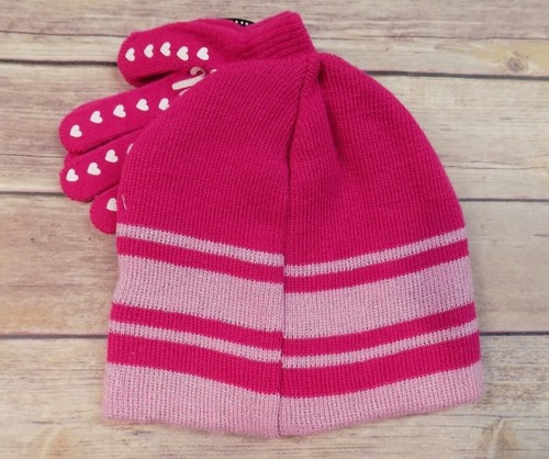Disney Minnie Mouse Rocks the Dots Sombrero y Guantes Set Rosa NUEVO - Imagen 2 de 5