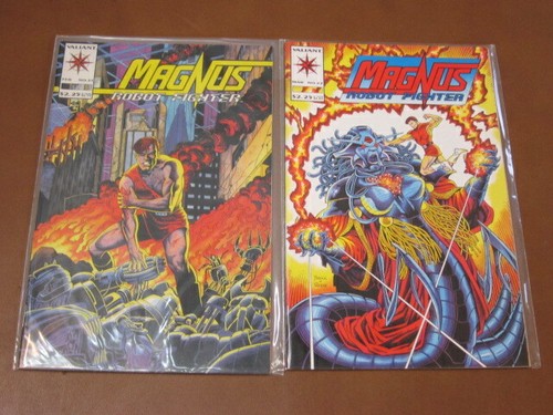 MAGNUS ROBOT FIGHTER 8-BOOK SET FN-VF VALIANT 1993 #15-16, 21-23, 25-26, 41 - Picture 5 of 10