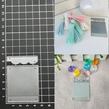 Tassel Metal Cutting Dies Making Scrapbooking DIY Album Card Stencils Decorative