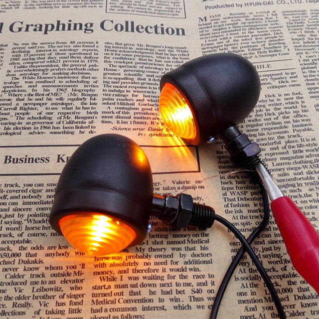 4X Black Motorcycle Bike 12V Amber Light Turn Signal Indicator Lights Bulb YB11155 4X Black Motorcycle Bike 12V Amber Light Turn Signal Indicator Lights Bulb YB11155