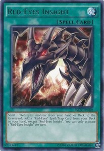 Red-Eyes Insight - INOV-EN060 - Rare - Unlimited Edition x1 - Near Mint