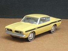 69 Plymouth Barracuda Cuda 340ci Collectible 164 Limited Ed Yellow Muscle Car