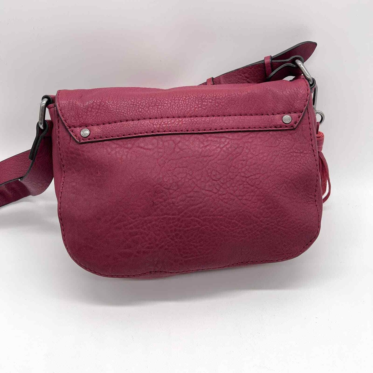 TREASURE AND BOND Leather Crossbody bag Womens Maroon  display picture 3