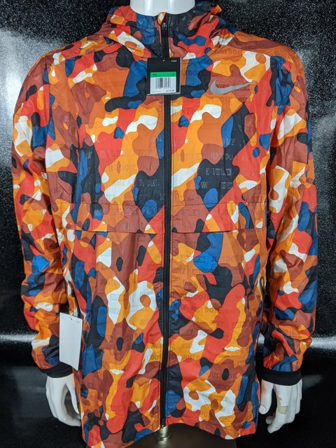 nike ghost shield flash jacket orange