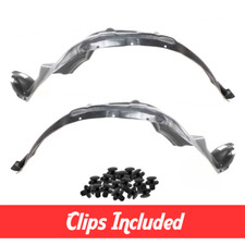 Front Fender Liner Set w/ Clips For 2000-2006 Toyota Tundra 2001-2004 Sequoia