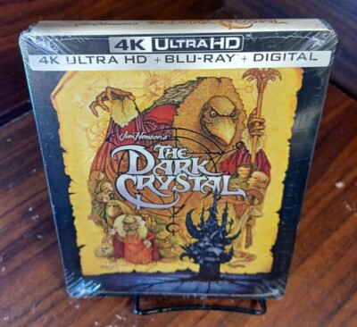 The Dark Crystal Steelbook (4K + Blu-ray) NEW (Sealed)-Free Box Shipping