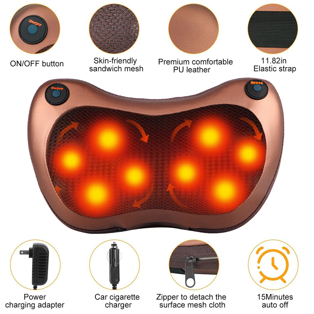 Back Massager, Shiatsu Neck Massager, Electric Back Massager eBay