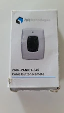 2GIG Wireless Panic Button Remote - White - 2GIG-PANIC1-345 - NEW