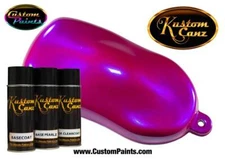 Kustom Canz PINK FANTASY BASE PEARLZ 12 oz AEROSOL CAN KIT Custom Paint, HOK