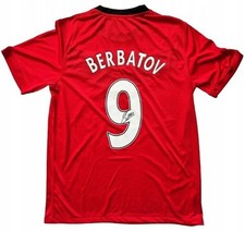 DIMITAR BERBATOV signed jersey ORIGINAL AUTOGRAPH RACC COA Manchester United