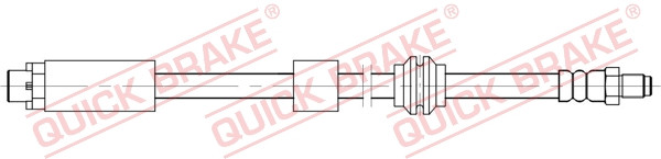 Quick Brake Bremsschlauch FüR BMW 5Er Touring 530Xd 530D Xdrive 525Xd-image