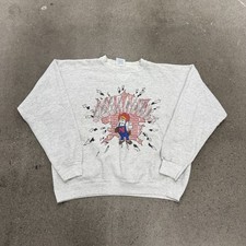 Vintage Nebraska Huskers Crewneck Sweatshirt Size Large