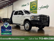 2021 Ram 4500 Laramie 4x4 Crewcab 9ft Flatbed 6.7l Diesel 1owner