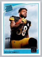 2018 DONRUSS #334 JAYLEN SAMUELS  PITTSBURGH STEELERS RATED ROOKIE
