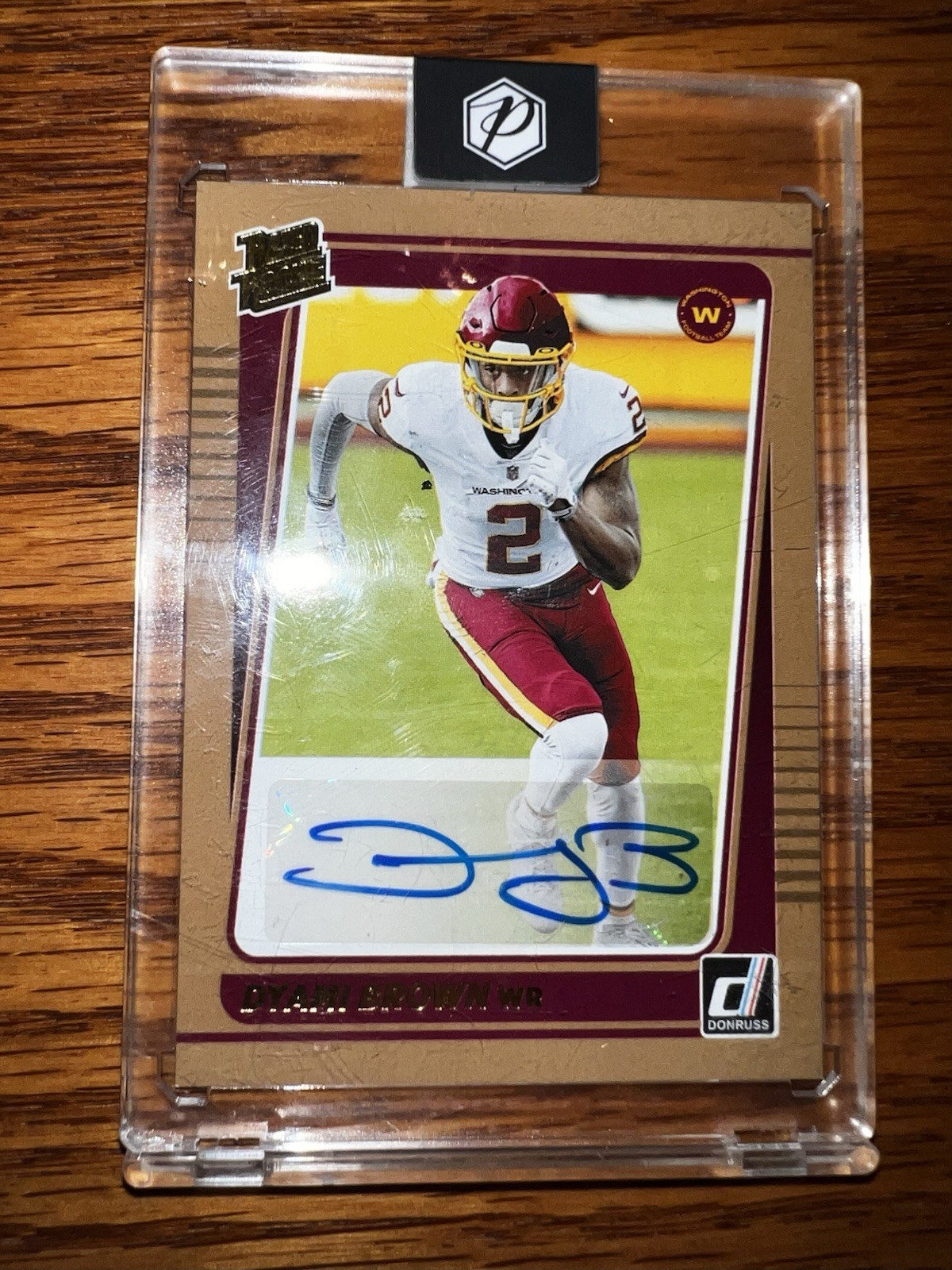 Dyami Brown Panini Donruss #278 Autograph Bronze