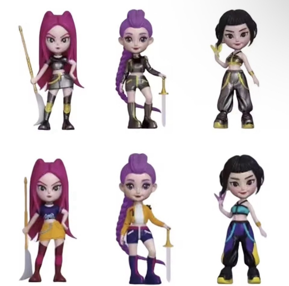 Cosplay Kpop Demon Hunters Dolls Moveable Joint Collectible Figure 3
